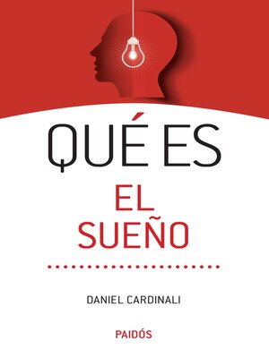 cover image of Qué es el sueño